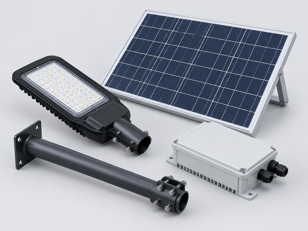 Street Light 120W Split solar and storage equipment